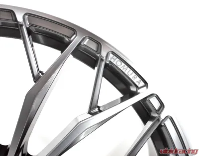 Homura Homura 2X15BD Wheel 22x9 5x114.3 38mm Diamond Cut Side Shining Silver - WHECW38ELAJ