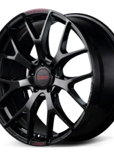 Homura 2X7FT Spec-M Wheel 20x8.5 5x120 42mm Glossy Black/RAP Red Clear                                     - WH1AV42WB8J - Image 8