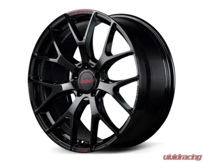 Homura 2X7FT Spec-M Wheel 20x8.5 5x120 42mm Glossy Black/RAP Red Clear - WH1AV42WB8J