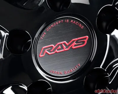 Homura 2X7FT Spec-M Wheel 20x8.5 5x120 42mm Glossy Black/RAP Red Clear - WH1AV42WB8J