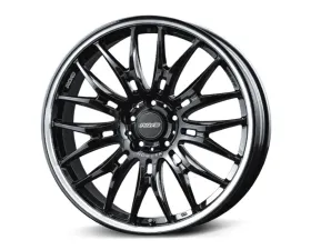 Homura 2x9BD Wheel 20x8.5 5x114.3 38mmGlossy Black/Rim DC