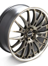 Homura 2x9BD Wheel 20x8.5 5x114.3 45mmGrace Gold/Rim DC                                     - WHCAV45EXAK - Image 3