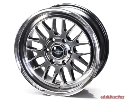 Homura 2x9L-RA Wheel 18x7.5 6x139.7 38mm Grace Silver/Rim DMC - WHCT38KQAJ