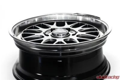 Homura 2x9L-RA Wheel 18x7.5 6x139.7 38mm Grace Silver/Rim DMC - WHCT38KQAJ
