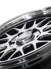 Homura 2x9L-RA Wheel 18x7.5 6x139.7 38mm Grace Silver/Rim DMC                                     - WHCT38KQAJ - Image 5