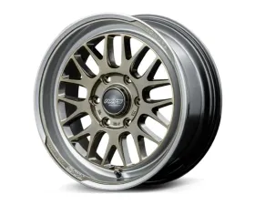 Homura 2x9L-RA Wheel 18x7.5 6x139.7 38mm Grace Gold/Rim DMC