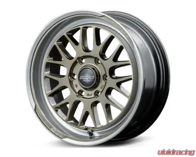 Homura 2x9L-RA Wheel 17x6.5 6x139.7 38mm Grace Gold/Rim DMC - WHCL438KXDJ