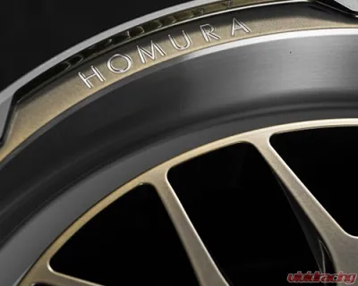 Homura 2x9L-RA Wheel 17x6.5 6x139.7 38mm Grace Gold/Rim DMC - WHCL438KXDJ