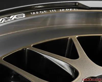 Homura 2x9L-RA Wheel 17x6.5 6x139.7 38mm Grace Gold/Rim DMC - WHCL438KXDJ