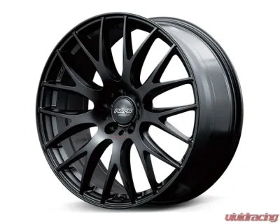 Homura 2x9Plus Sport Edition Wheel 20x8.5 5x120 39mm Semigloss Black/RAP(Red Clear) - WHCAV39WB7J