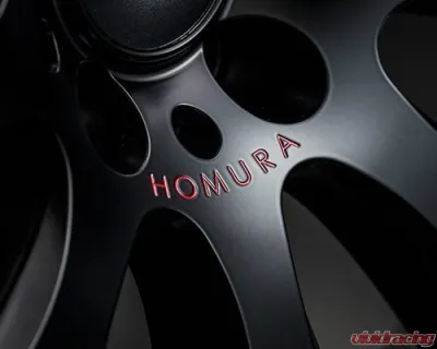 Homura 2x9Plus Sport Edition Wheel 20x8.5 5x120 39mm Semigloss Black/RAP(Red Clear) - WHCAV39WB7J