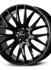 Homura 2x9Plus Wheel 20x8.5 5x120 38mm Glossy Black/Rim Edge DMC                                     - WHCAV38WBVK - Image 12