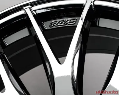 Homura 2x9Plus Jet Black Edition IV Wheel 20x8.5 5x114.3 44mm Black Chrome Coating/RAP - WHCAV44EY8J