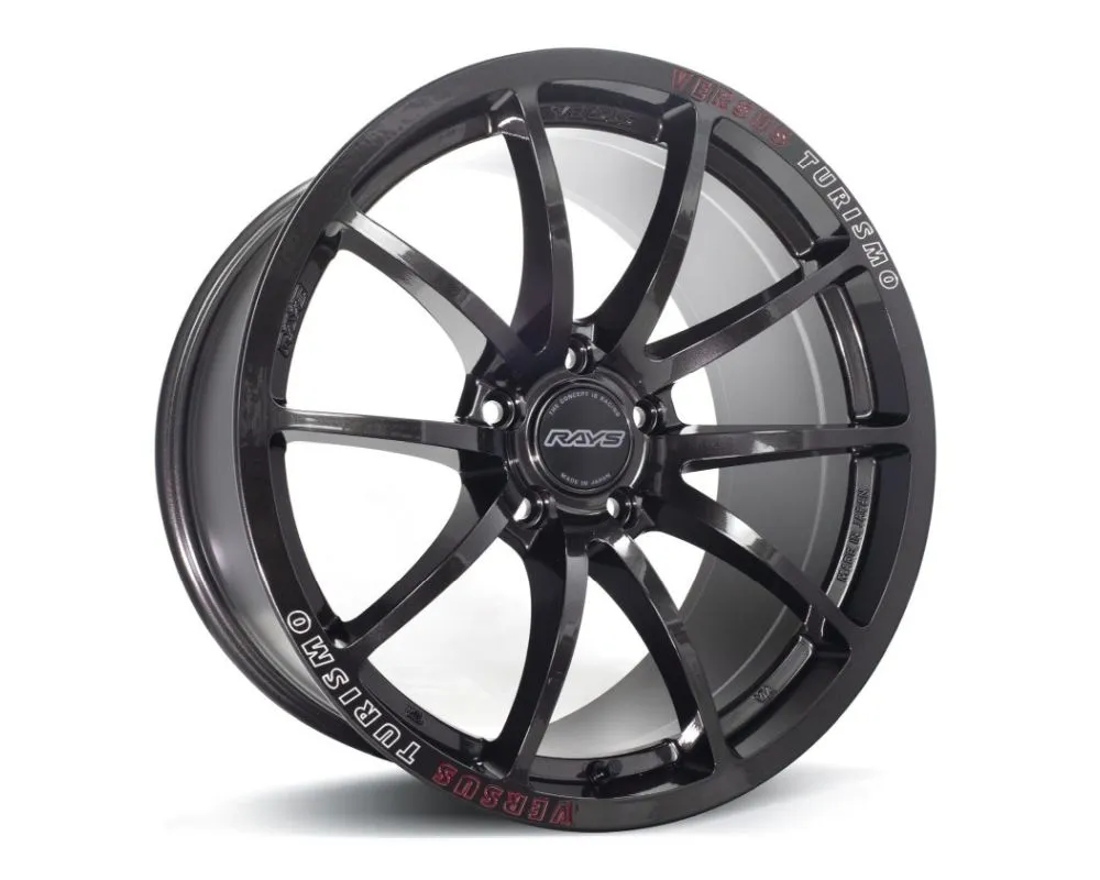 Versus VT125S Wheel 18x7.5 5x114.3 50mm Super Dark Gunmetal / Character MC / RAP - WT1T50EA8J