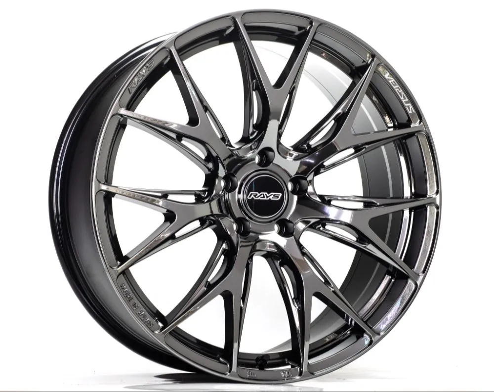 ウッサ Versus VV27S Wheel 20x8.5 5x114.3 28mm Jet Black