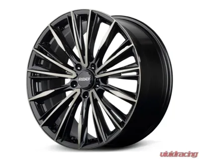 Versus Vouge Limited Craft Collection Wheel 18x7 5x100 48mm Diamond Cut Black Smoke - WTOS148D6EZ