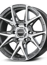 Versus VV21SX Wheel 17x8 6x139.7 20mm Matte Diamond Cut Graphite Finish                                     - WT2XO20KM4 - Image 10
