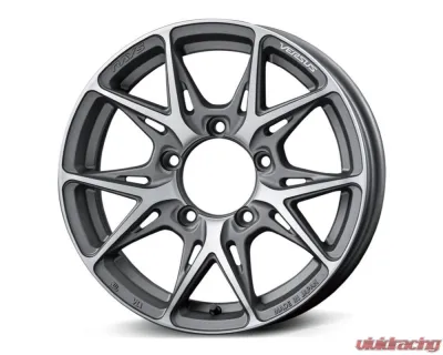 Versus VV21SX Wheel 17x8 6x139.7 20mm Matte Diamond Cut Graphite Finish - WT2XO20KM4