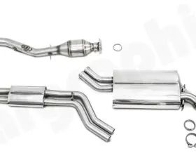 Cargraphic 304 Stainless N-GT Full Sport Exhaust System Porsche 968 | 968 CS 3L