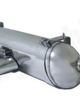 CARGRAPHIC Sport Rear Silencer 88x76mm Double-End Tailpipe Slash Cut Rolled-In Porsche 986 Boxster 2.5L Super Sound Version                                     - CARP86ETSO2 - Image 10