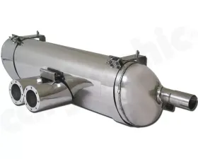 CARGRAPHIC Sport Rear Silencer 89mm 