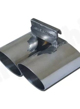 CARGRAPHIC Sport Rear Silencer 76mm Double-End Tailpipe Slash Cut Porsche 986 Boxster 2.5L Super Sound Version                                     - CARP86ETS - Image 3