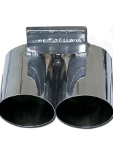 CARGRAPHIC Sport Rear Silencer 76mm Double-End Tailpipe Slash Cut Porsche 986 Boxster 2.5L Super Sound Version                                     - CARP86ETS - Image 4