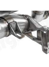 Cargraphic Sport Rear Silencer X-Pipe / RACING with Integrated Valves SS304L Porsche 718 Cayman GT4 | Syper RS 4.0L                                     - CARP82GT4RSETXFLAP - Image 14