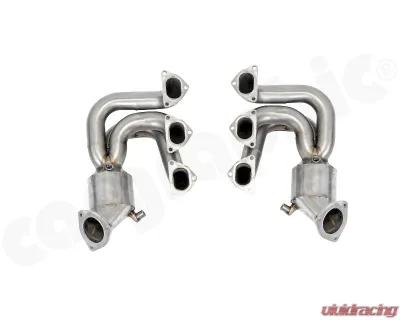 Cargraphic Sport Manifold Set with 300cpsi Catalytic converters SS304L Porsche 718 Cayman GT4 | Syper RS 4.0L - CARP82GT4RSFKROBD2