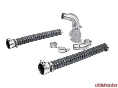 Cargraphic Heater Adapter Kit SS304L w/ High Temperature Heater Hose for straight Heater Valves - CARP11GTHXKITS