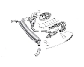 Cargraphic Full GT Sport Exhaust System SS304L w/ 2x100cpsi Sport Catalytic Converters