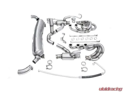 Cargraphic Full GT Sport Exhaust System SS304L w/ 2x100cpsi Sport Catalytic Converters - CARP11GTKITKATHXC1