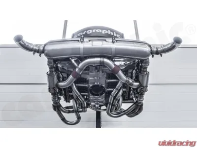 Cargraphic Full GT Sport Exhaust System SS304L w/ 2x100cpsi Sport Catalytic Converters - CARP11GTKITKATHXC1