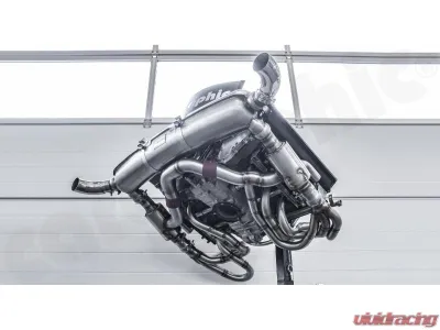Cargraphic Full GT Sport Exhaust System SS304L w/ 2x100cpsi Sport Catalytic Converters - CARP11GTKITKATHXC1
