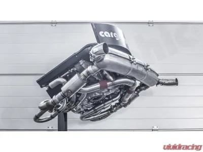 Cargraphic Full GT Sport Exhaust System SS304L w/ 2x100cpsi Sport Catalytic Converters - CARP11GTKITKATHXC1