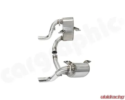 Cargraphic Silencer Set Motorsport Homologated Super Cup|Cup Quiet 95Dba Porsche 996 C2|C4 98-05 - CARP96CupETR