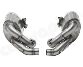 Cargraphic Silencer Set Motorsport Homologated with Clamp|Olive Fitting Porsche 997.2 Gt3 10-11