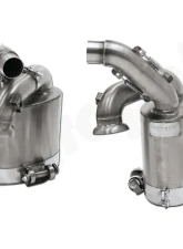 Cargraphic Silencer Set Motorsport Homologated with Clamp|Olive Fitting Porsche 997.2 Gt3 10-11                                     - CARP97Cup08VSD - Image 3