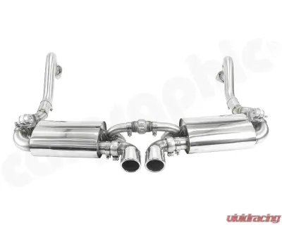 Cargraphic Sport Rear Silencer Set Porsche 981 Boxster 13-14 - PERP81ETFLAP