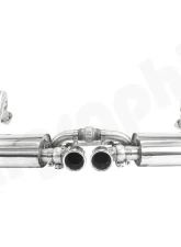 Cargraphic Sport Rear Silencer Set Porsche 981 Boxster 13-14                                     - PERP81ETFLAP - Image 3