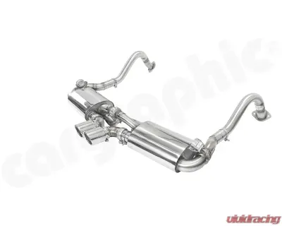 Cargraphic Sport Rear Silencer Set Porsche 981 Boxster 13-14 - PERP81ETFLAP