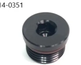 Radium Engineering 10AN ORB Plug