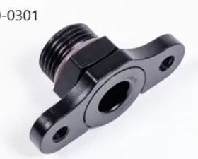 Radium Engineering FPR Adapter 8AN ORB 11mm Bore 39mm Spacing M6