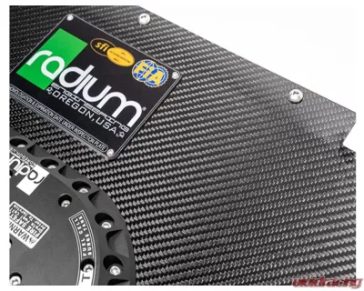 Radium Engineering Carbon Fiber Fuel Cell Lid Load 10/14 Gallon - 13-0410-01
