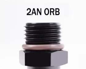Radium Engineering 2AN ORB To 8MM SAE Male
