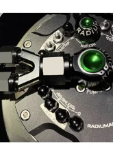 Radium Engineering Y-Adapter 6AN Male 6AN Male 10AN Female                                     - 14-0490 - Image 2