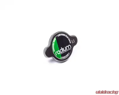 Radium Engineering Radiator Cap Type-A 1.1 Bar Black Acura | Honda | Infiniti | Lexus | Mazda | Mitsubishi | Nissan | Saab | Subaru | Toyota 1982+ - 18-0076-A11