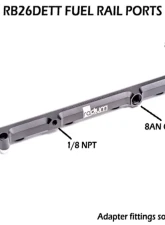 Radium Engineering Fuel Rail Nissan Skyline R32 | R33 | R34  1989 -2002                                     - 20-0217 - Image 2