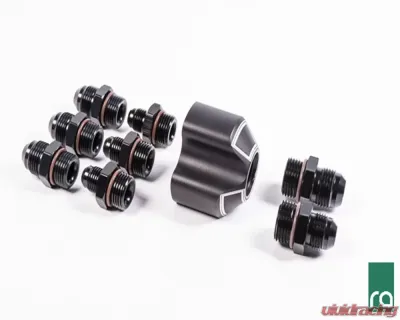 Radium Engineering Distribution Block 3 Into 1 With Fittings - 20-0237