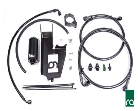 Radium Engineering Fuel Hanger Plumbing Kit Microglass Filter Mitsubishi Evolution 7-8-9 2001-2007
